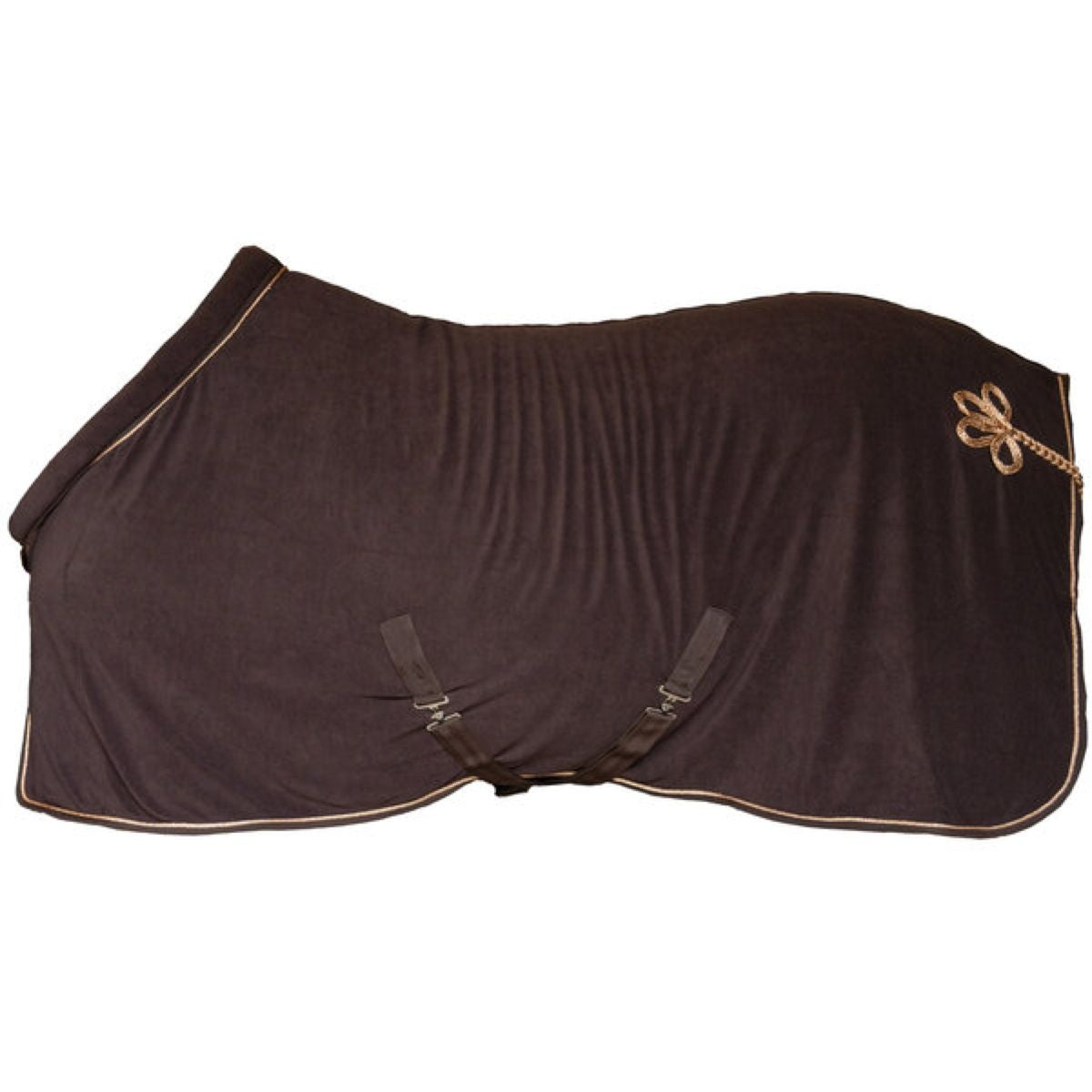 HKM Manta para el sudor Rosegold Glamour Marron/Oro Rosa