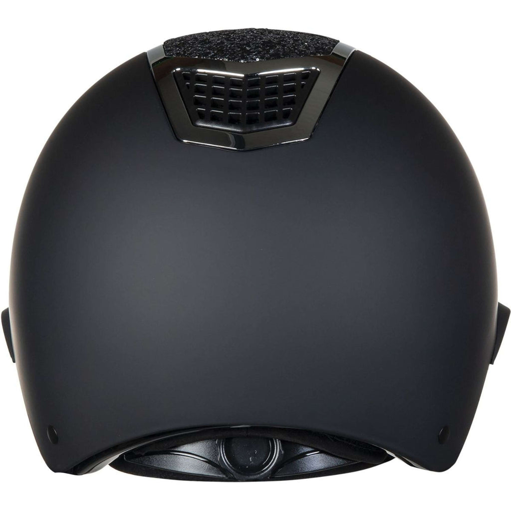 HKM Casco Glamour Shield Negro/Plata