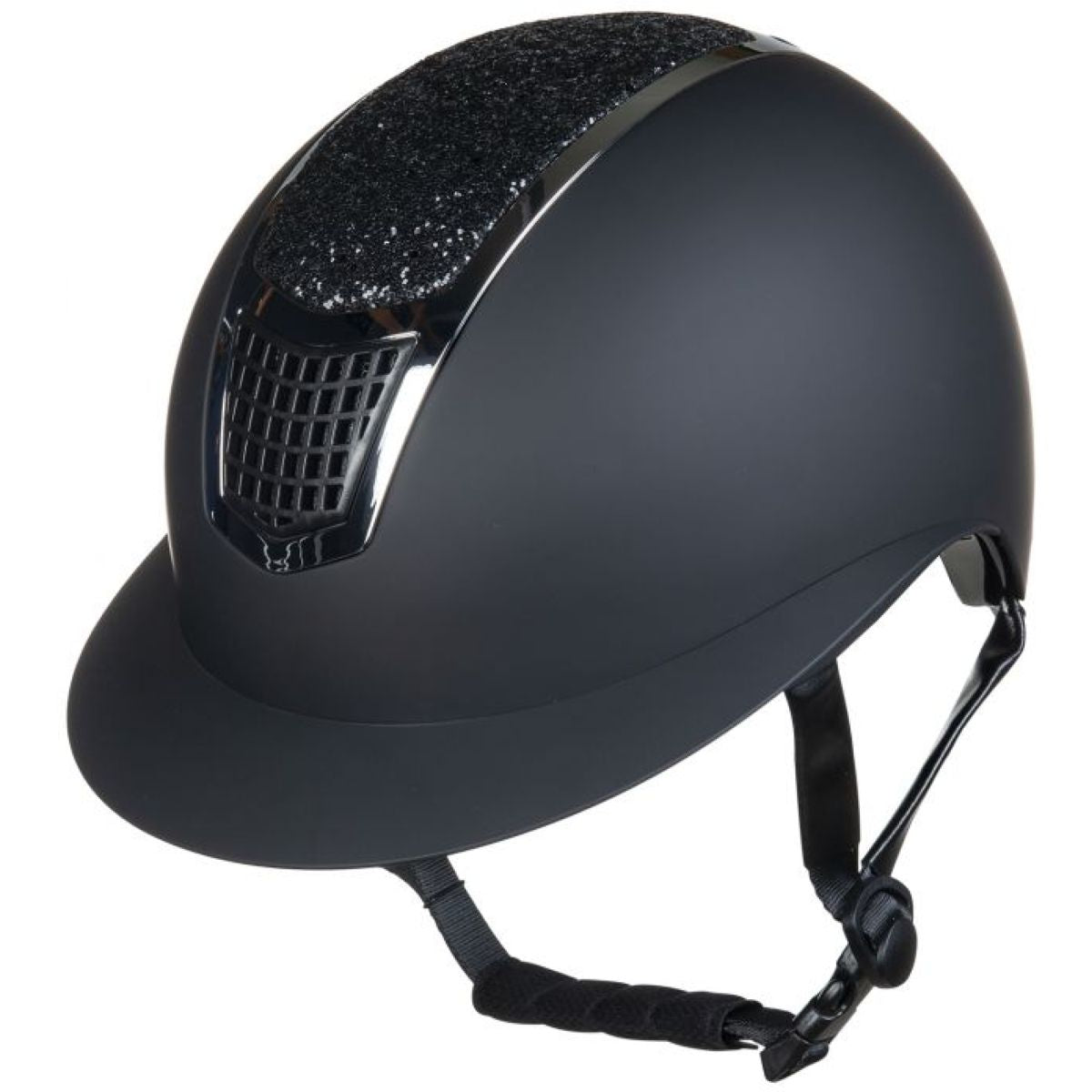 HKM Gorra Glamour Shield Negro/Plata