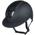 HKM Casco Glamour Shield Negro/Plata