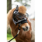 HKM Máscara para Moscas Zebra Negro/Blanco