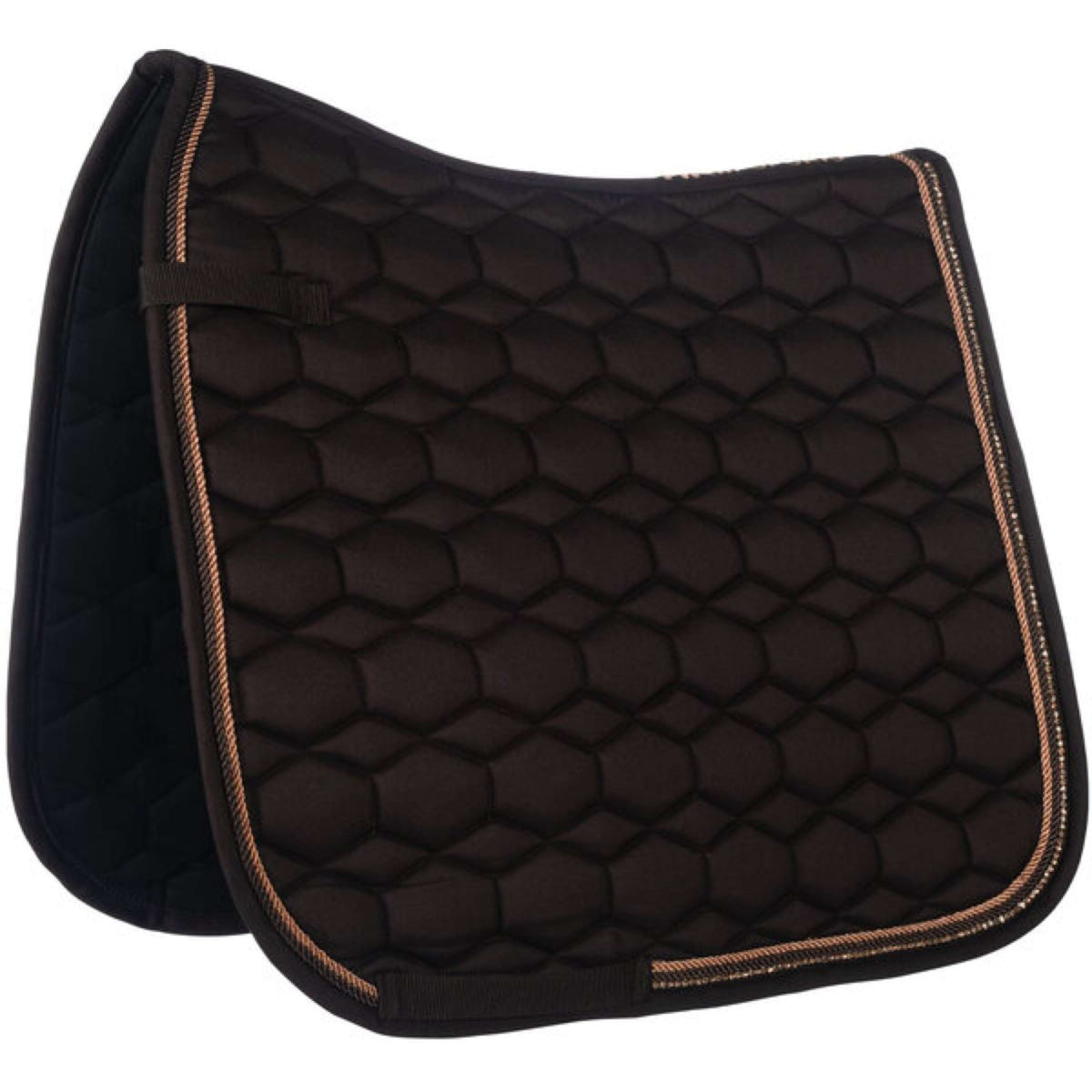HKM Mantilla Rosegold Glamour Doma clásica Marron/Oro Rosa