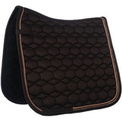 HKM Mantilla Rosegold Glamour Doma clásica Marron/Oro Rosa