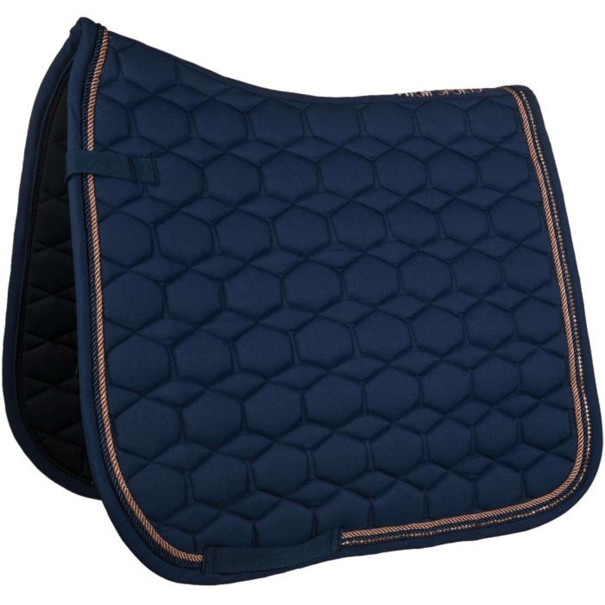 HKM Mantilla Rosegold Glamour Uso general Azul oscuro<>Oro rosa