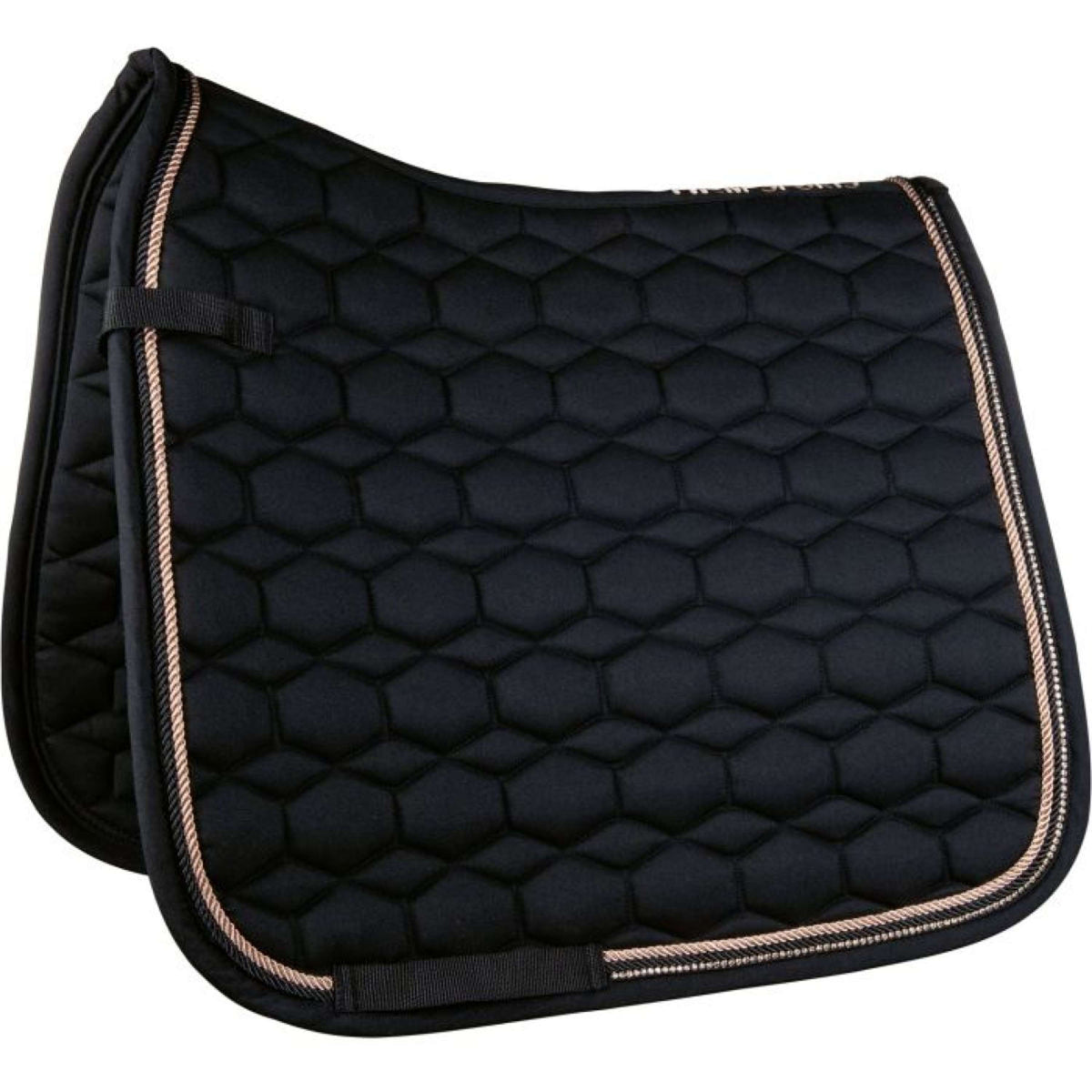 HKM Mantilla Rosegold Glamour Doma Negro/Oro rosa