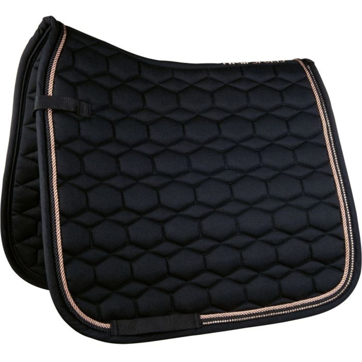 HKM Mantilla Rosegold Glamour Doma Negro/Oro rosa
