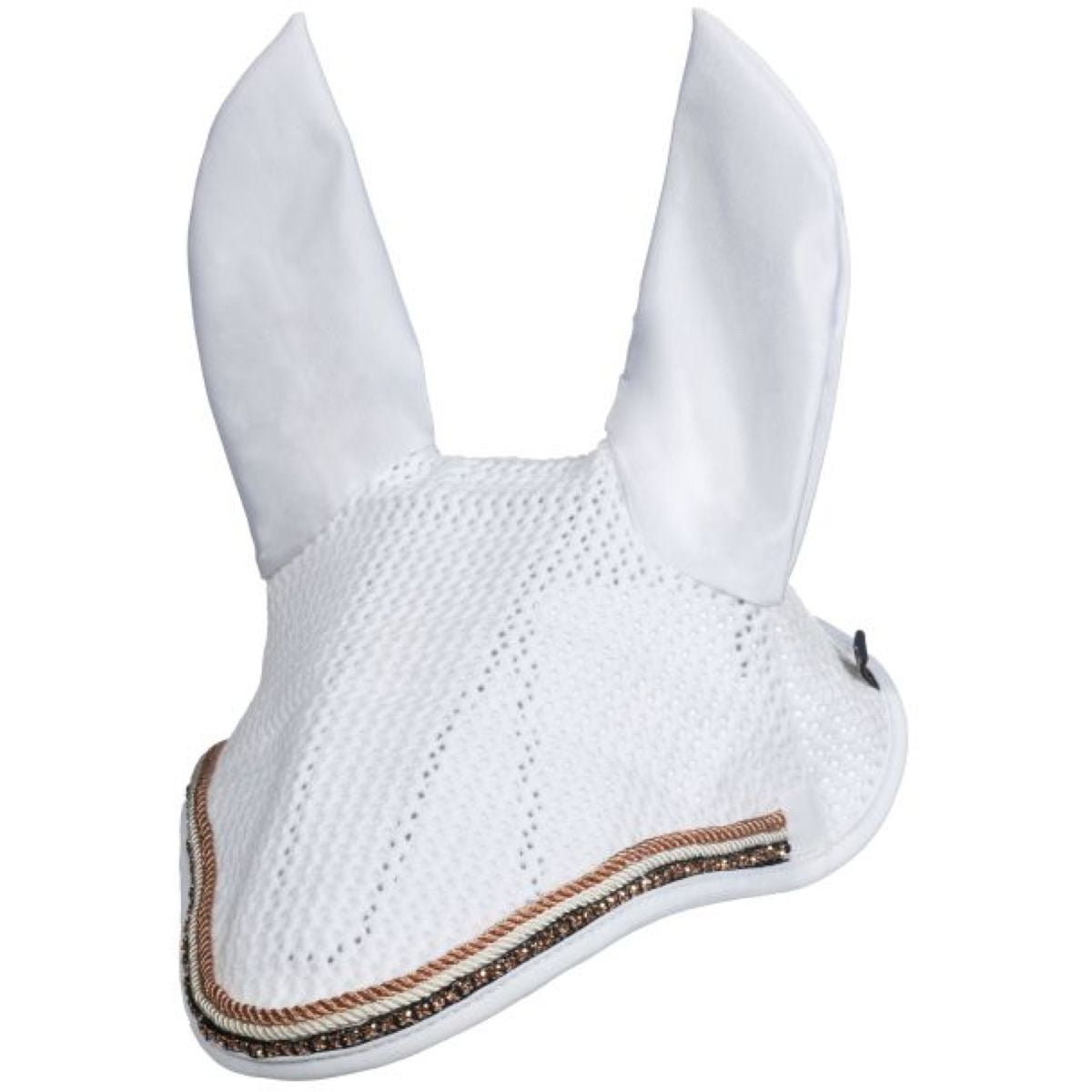HKM Bonete para Orejas Rosegold Glamour Blanco/Rosegold