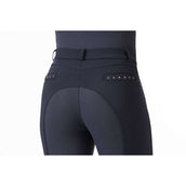 HKM Pantalones Rosegold Glamour Winter Full Grip Azul oscuro<>Oro rosa