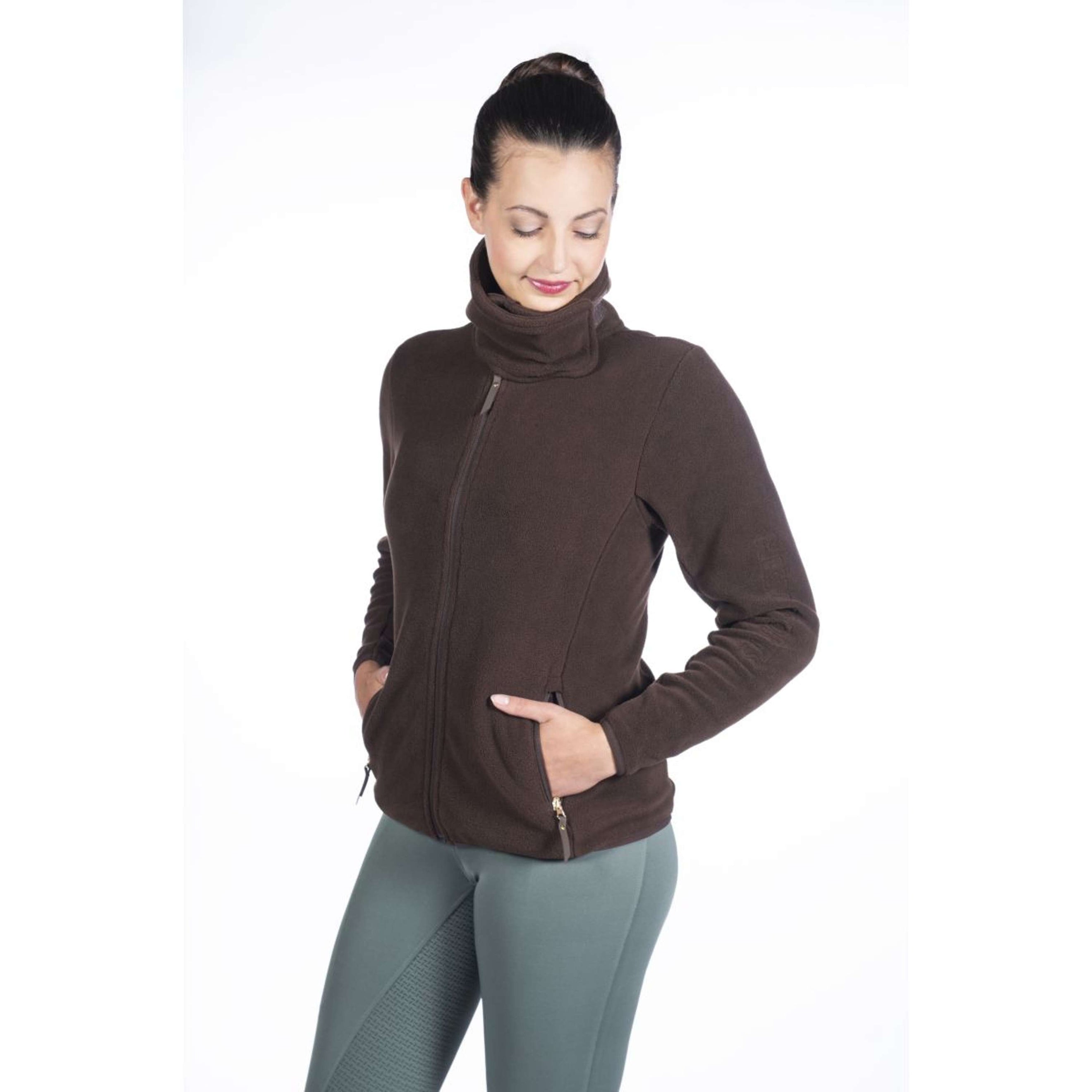 HKM Chaleco Polar Basil Marron oscuro