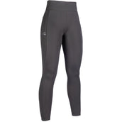 HKM Legging de Equitación Alice Full Grip Verde Oscuro