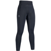 HKM Legging de Equitación Alice Full Grip Negro