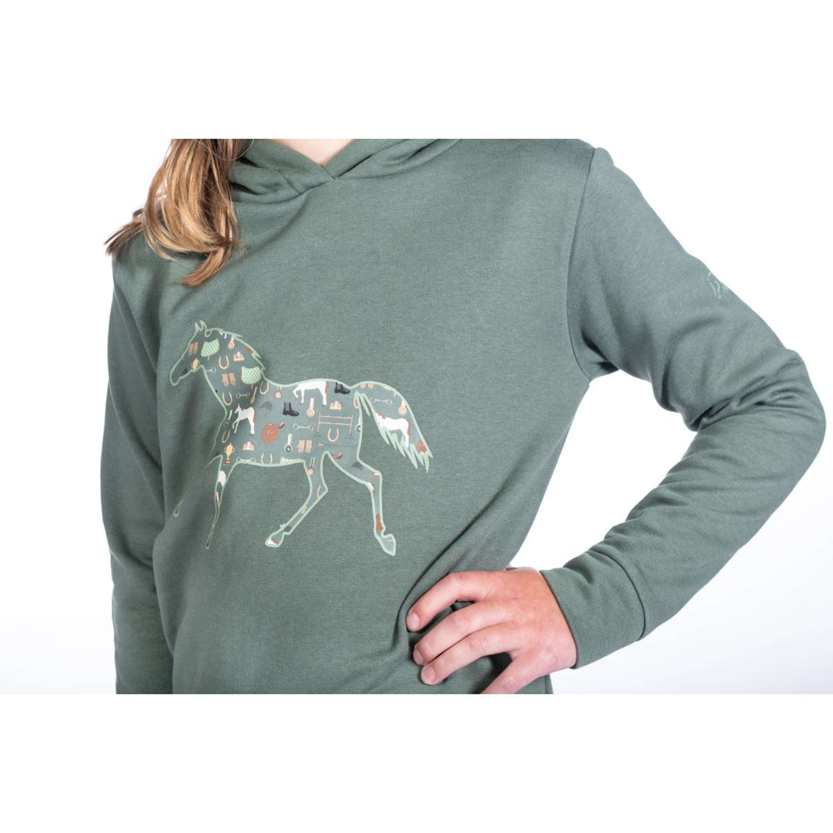 HKM Hoodie Judy Verde Oscuro