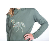 HKM Hoodie Judy Verde Oscuro