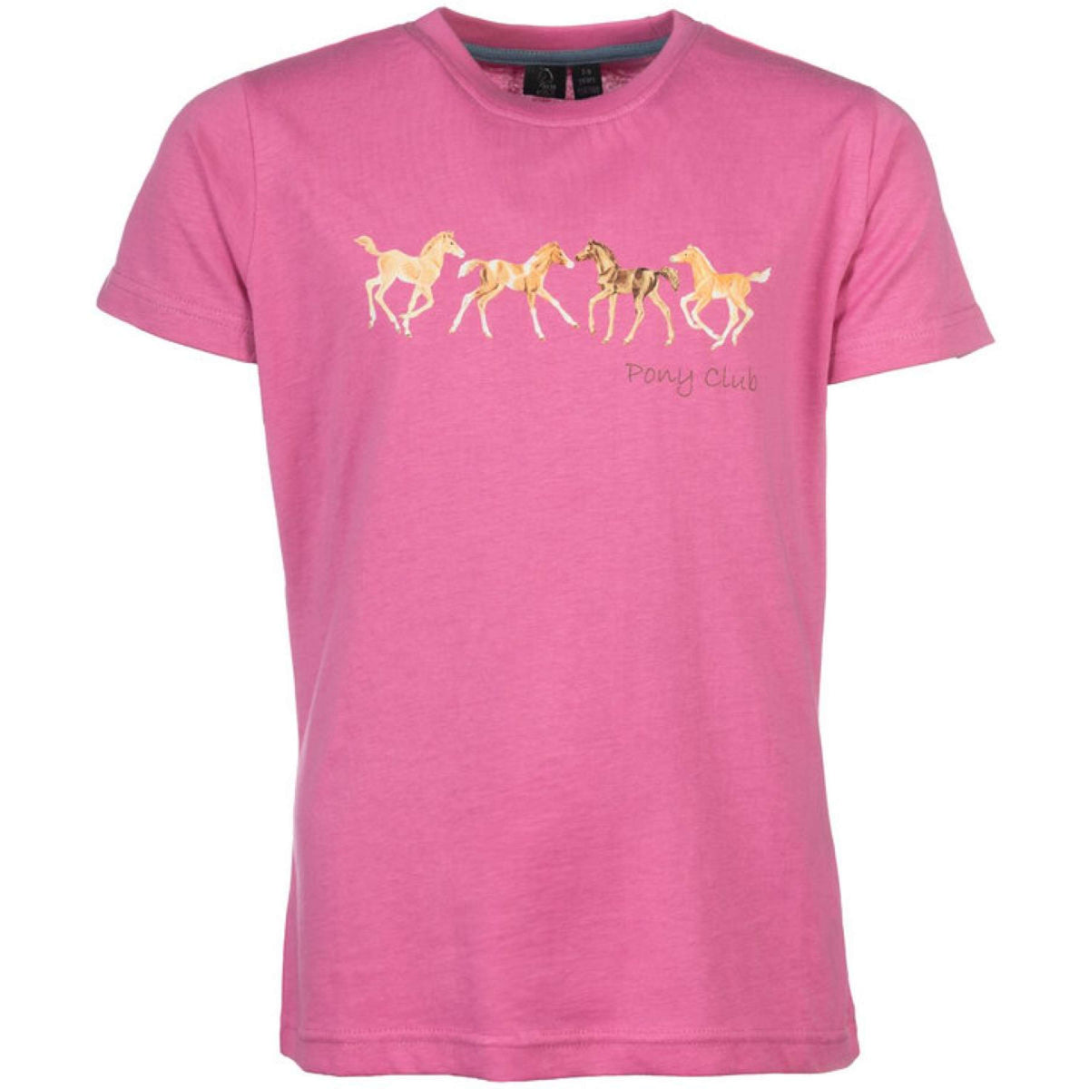 HKM T-Shirt Pony Club Rosa