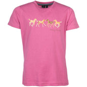 HKM T-Shirt Pony Club Rosa
