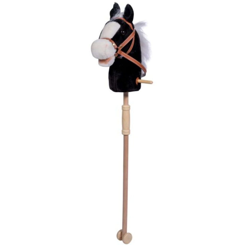HKM Caballo de juguete Bella Negro