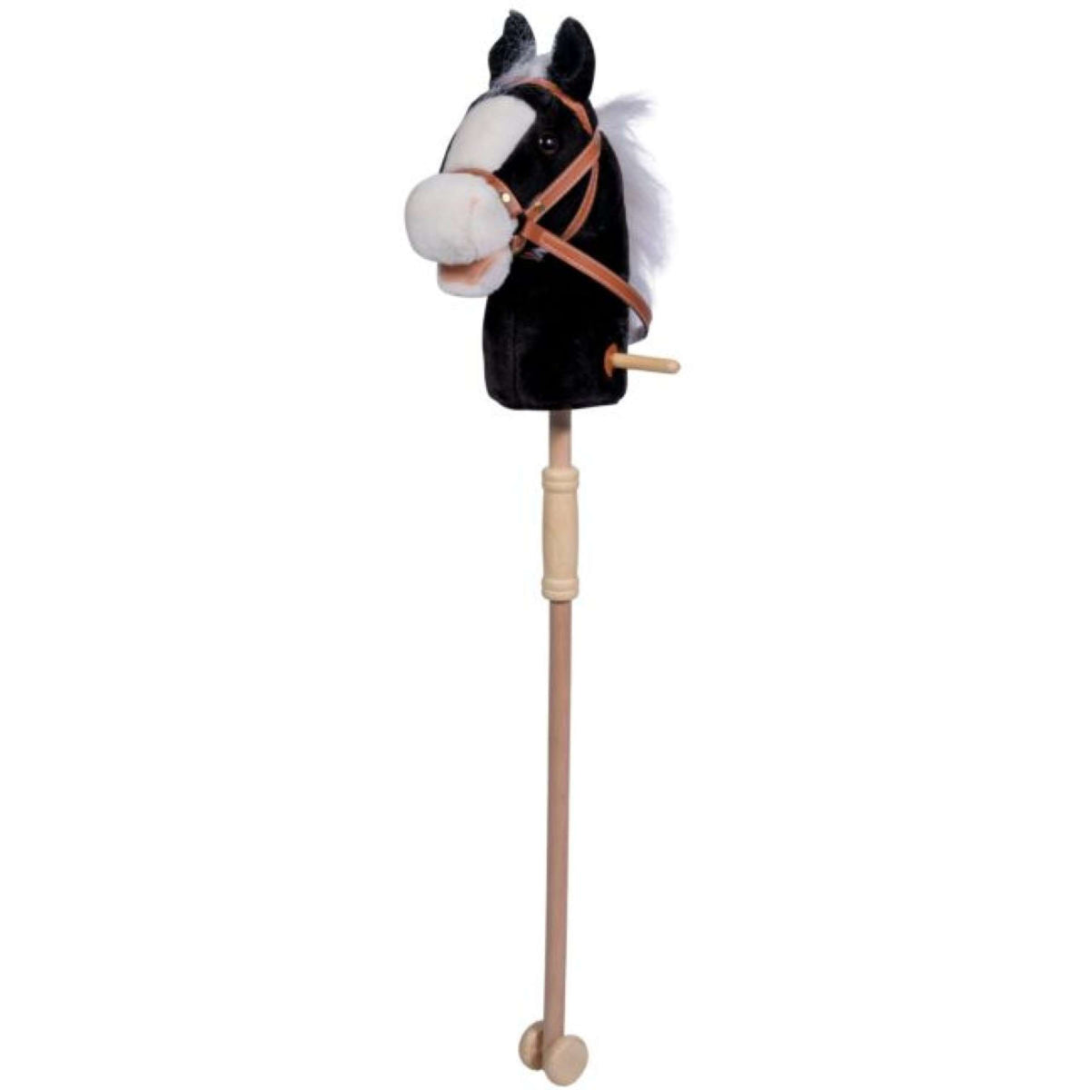 HKM Caballo de juguete Bella Negro