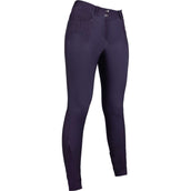 HKM Pantalón de Equitación Lavender Bay Full Seat Morado oscuro