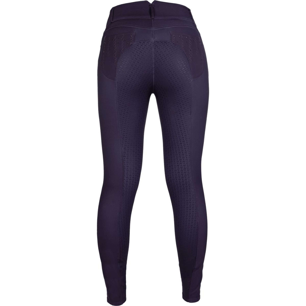 HKM Pantalón de Equitación Lavender Bay Full Seat Morado oscuro