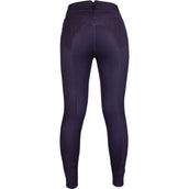 HKM Pantalón de Equitación Lavender Bay Full Seat Morado oscuro