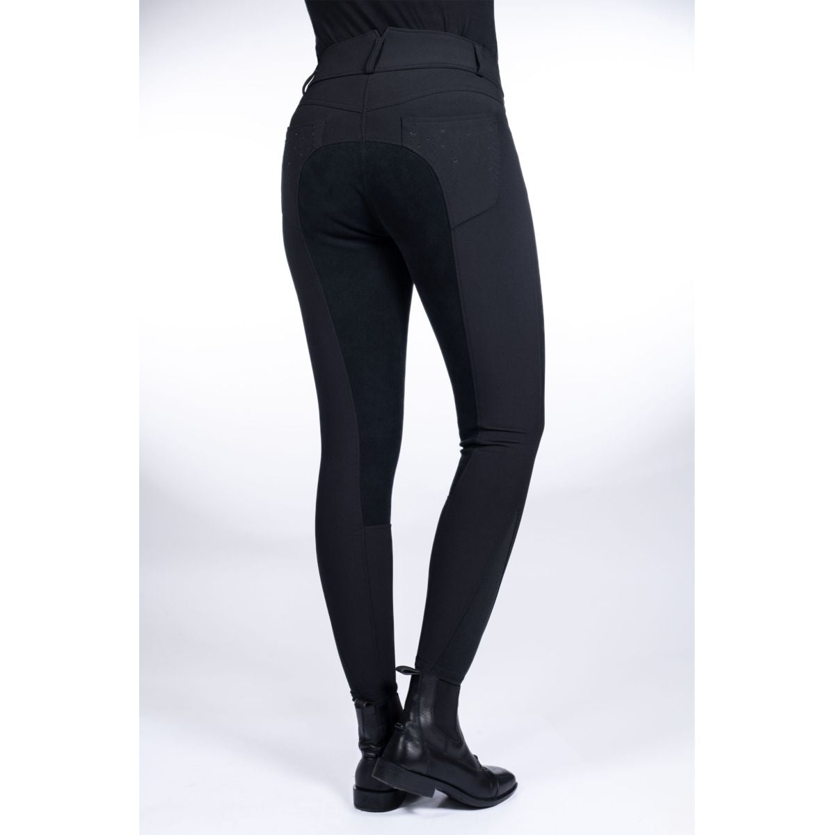 HKM Pantalones Savona Alos Full Grip Negro