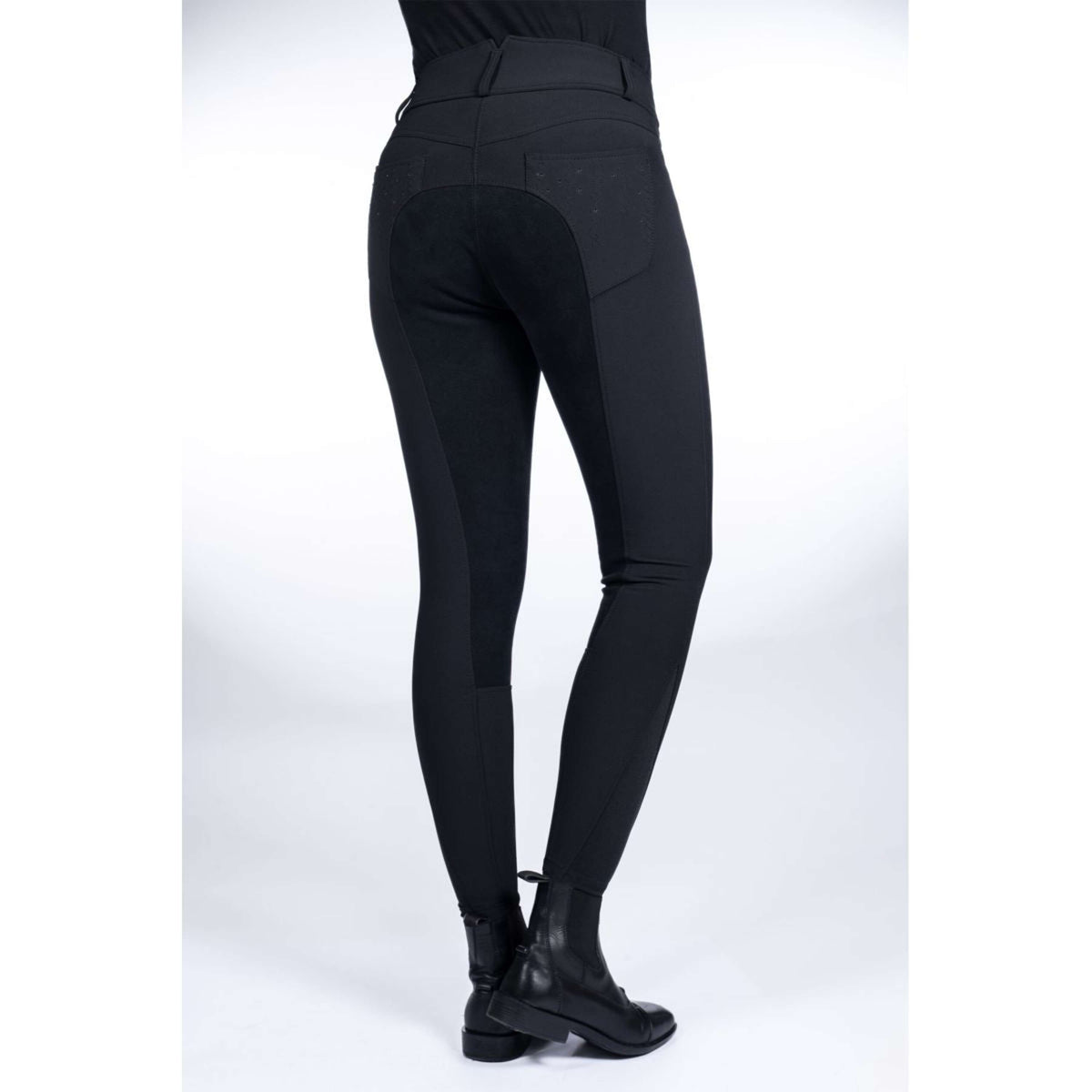 HKM Pantalones Savona Alos Full Grip Negro
