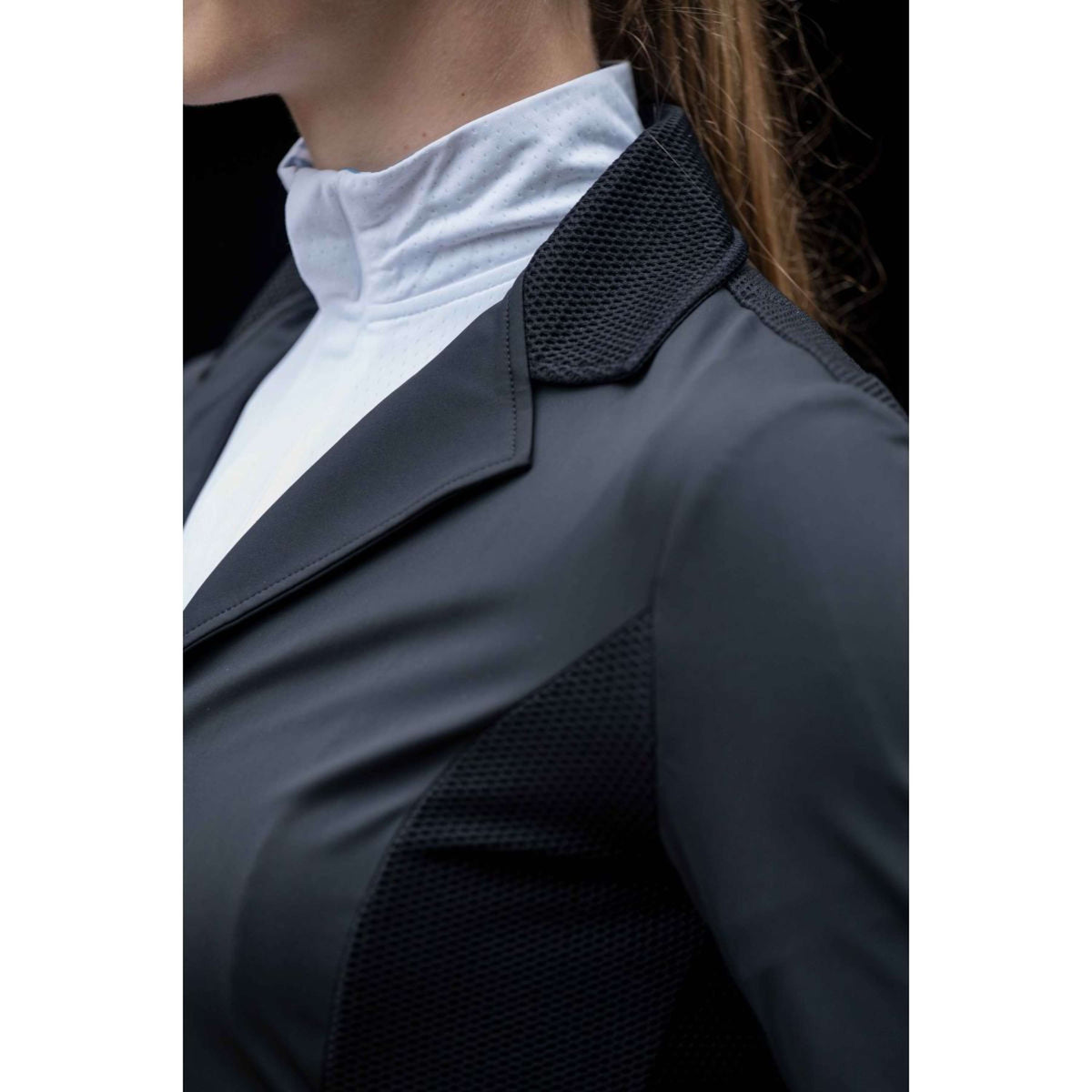 HKM Chaqueta de Competición Hunter Women Slim fit Negro