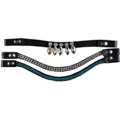 HKM Frontal Hobby Horsing Juego de 3 Azul/Plata