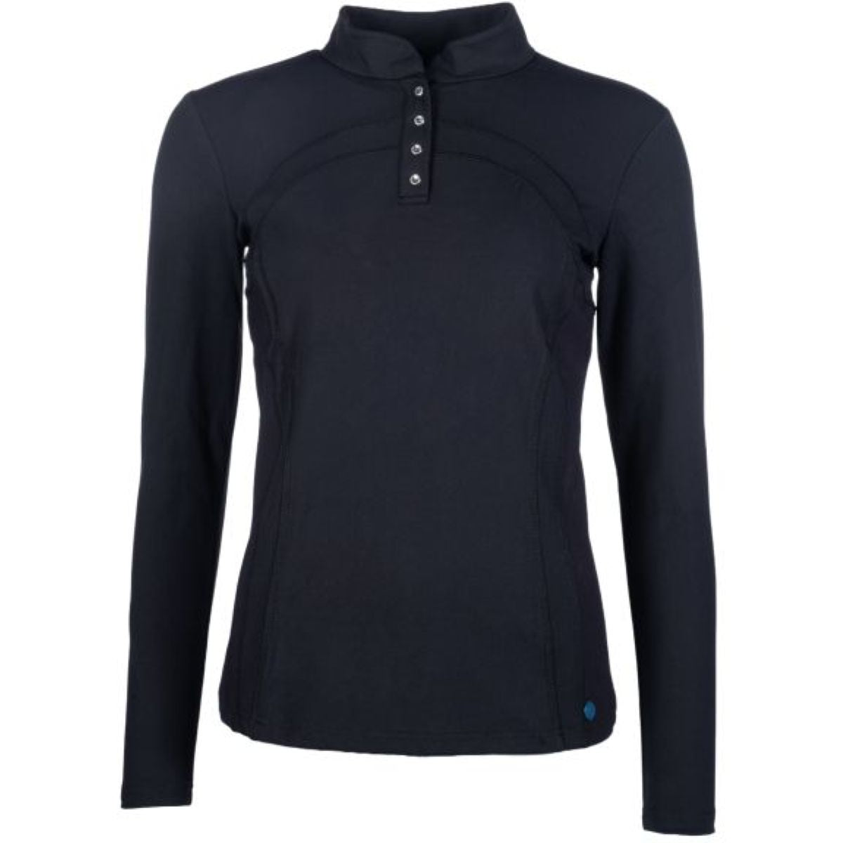 HKM Shirt Port Royal Mangas Largas Negro