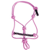 HKM Cabezada de Cuerda Hobby Horsing Rosa