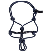 HKM Cabezada de Cuerda Hobby Horsing Azul oscuro
