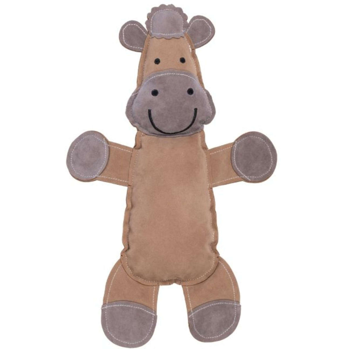 HKM Juguetes para Perro Buddy Caballo Naturaleza/Gris claro
