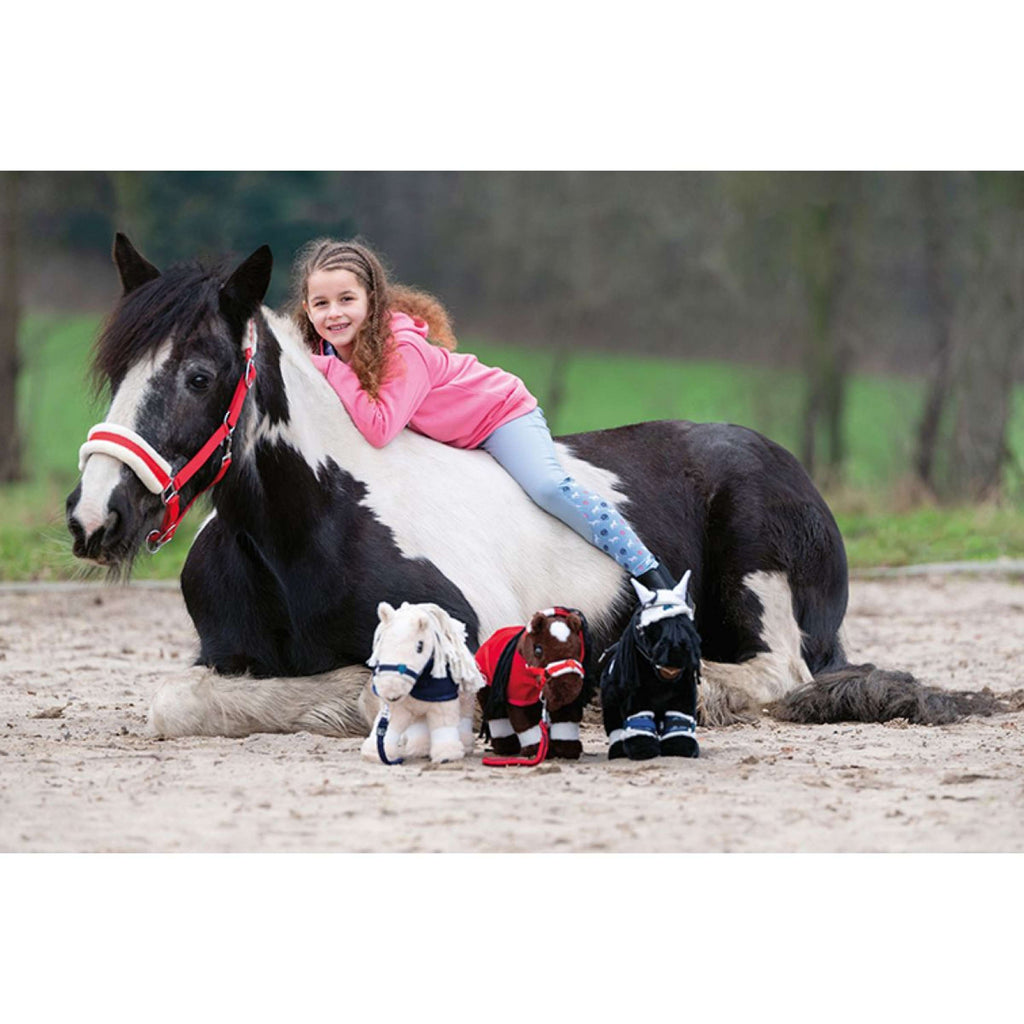 HKM Poni de Peluche Marron oscuro