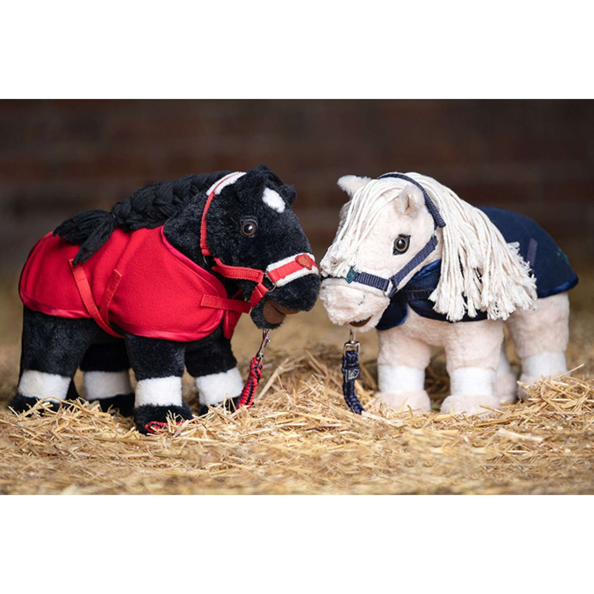 HKM Poni de Peluche Starterset Rojo