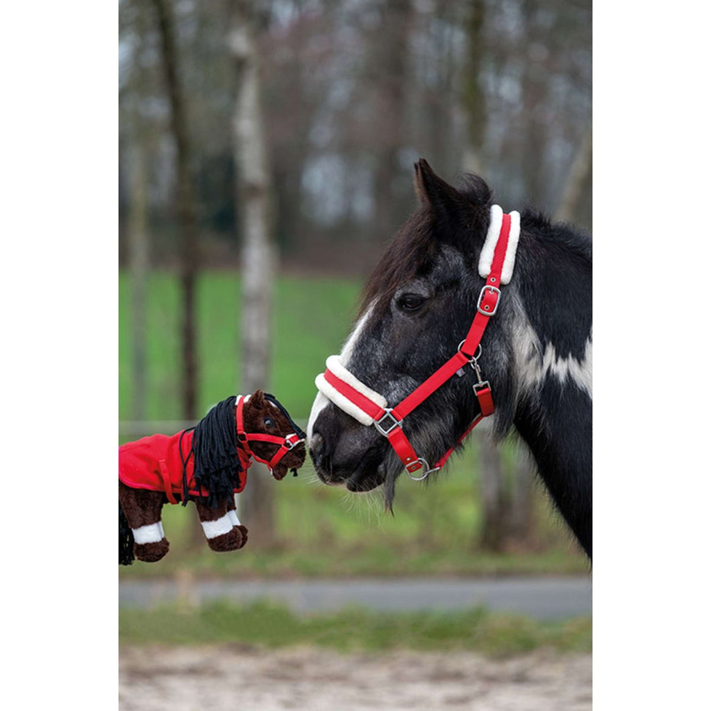 HKM Poni de Peluche Starterset Rojo