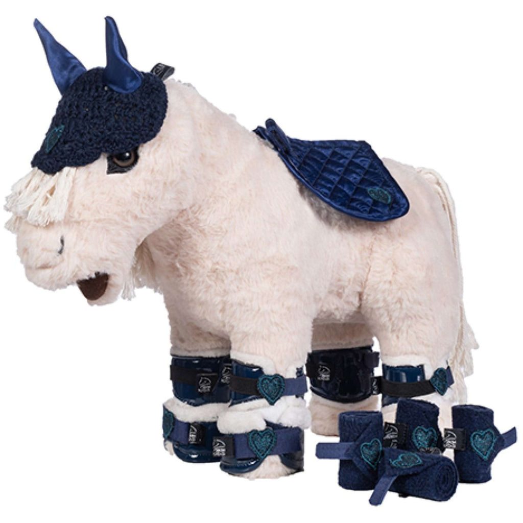 HKM Poni de Peluche Riding Starterset Deep Blue