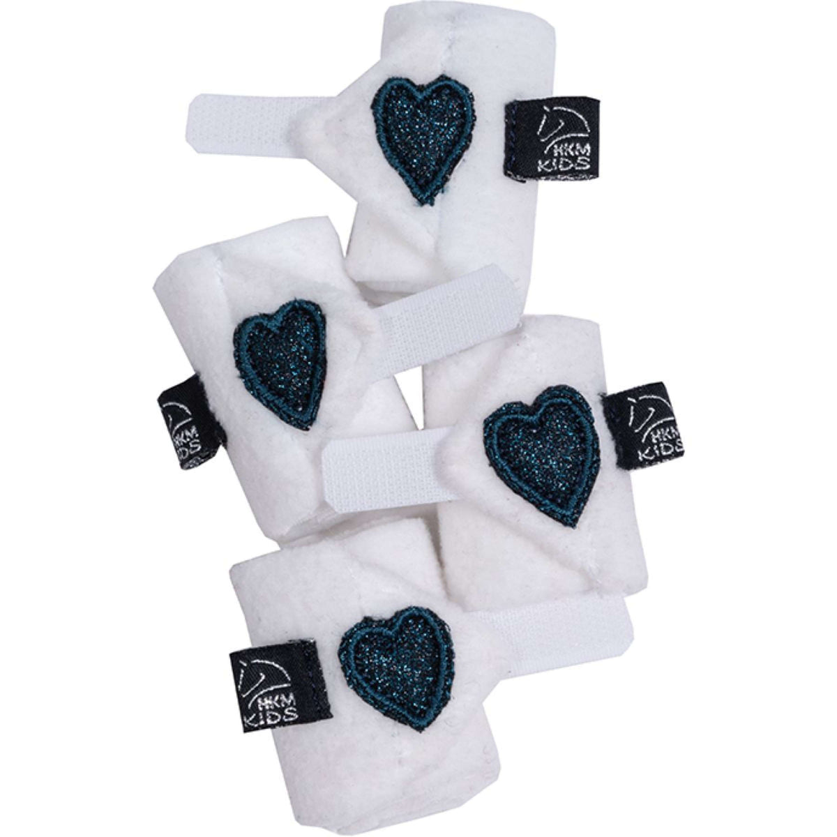 HKM Poni de Peluche Juego de competición Blanco/Azul oscuro