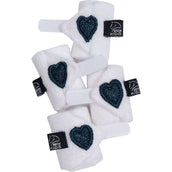 HKM Poni de Peluche Juego de competición Blanco/Azul oscuro