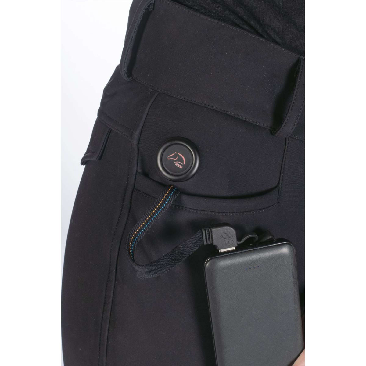 HKM Pantalones Keep Warm Full Grip Negro