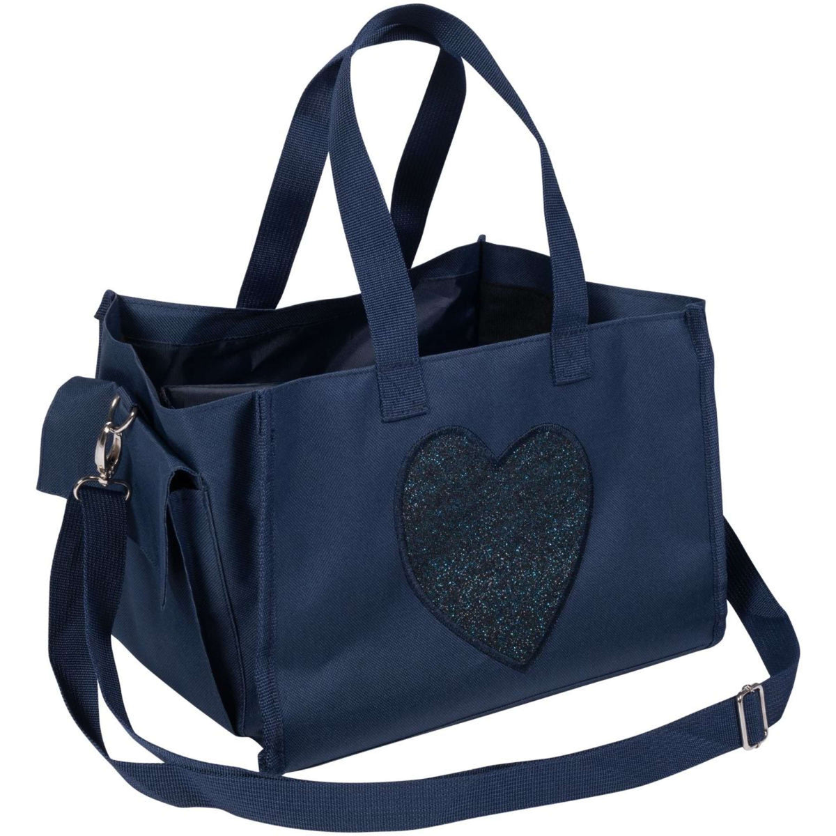 HKM Bolsa de Transporte con Pony de Peluche Azul
