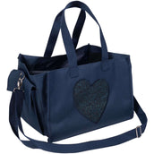 HKM Bolsa de Transporte con Pony de Peluche Azul