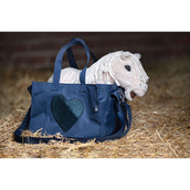HKM Bolsa de Transporte con Pony de Peluche Azul