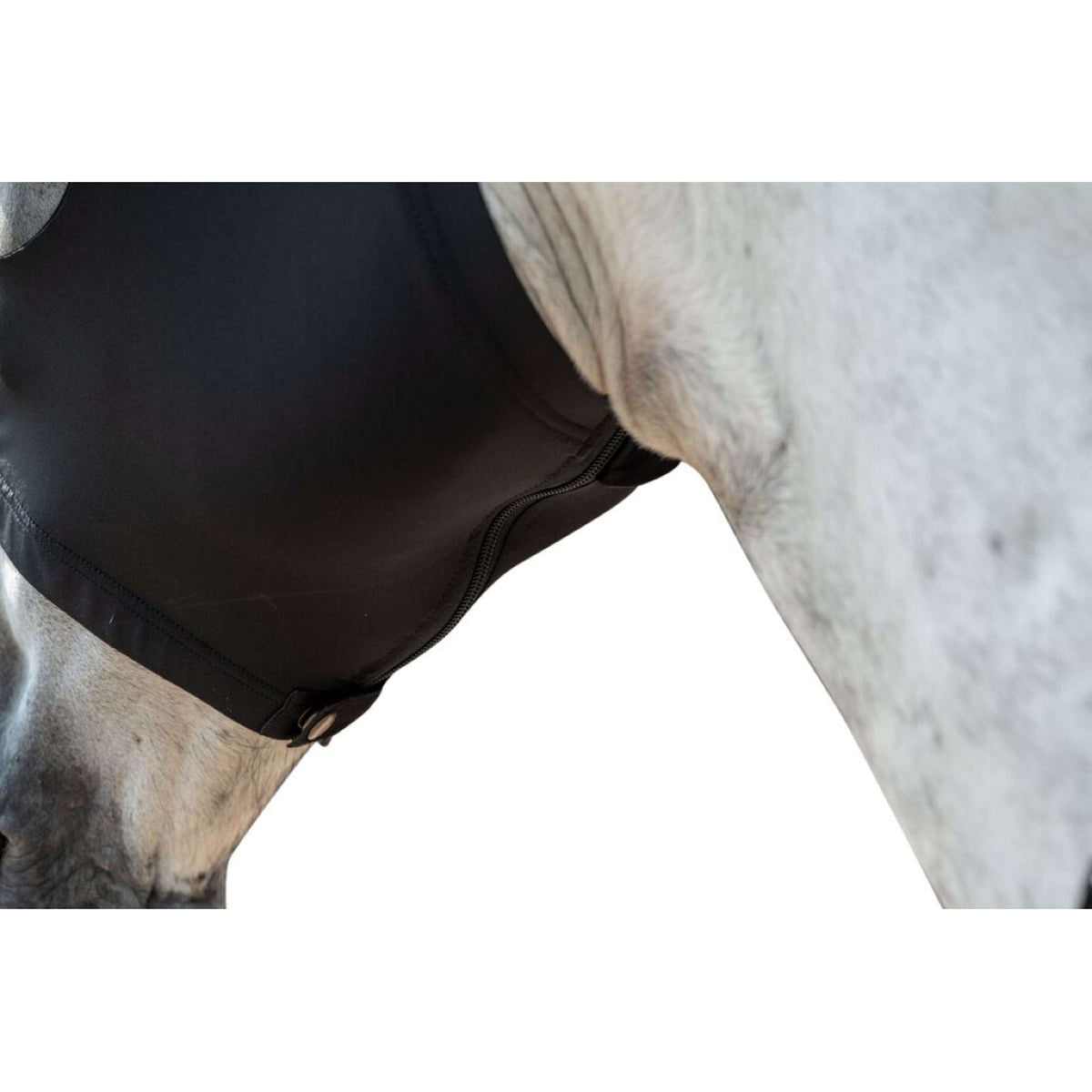 HKM Máscara para Moscas Elastic Negro