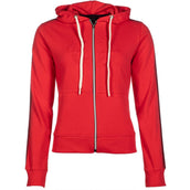 HKM Sudadera con capucha y cremallera Aruba Rojo