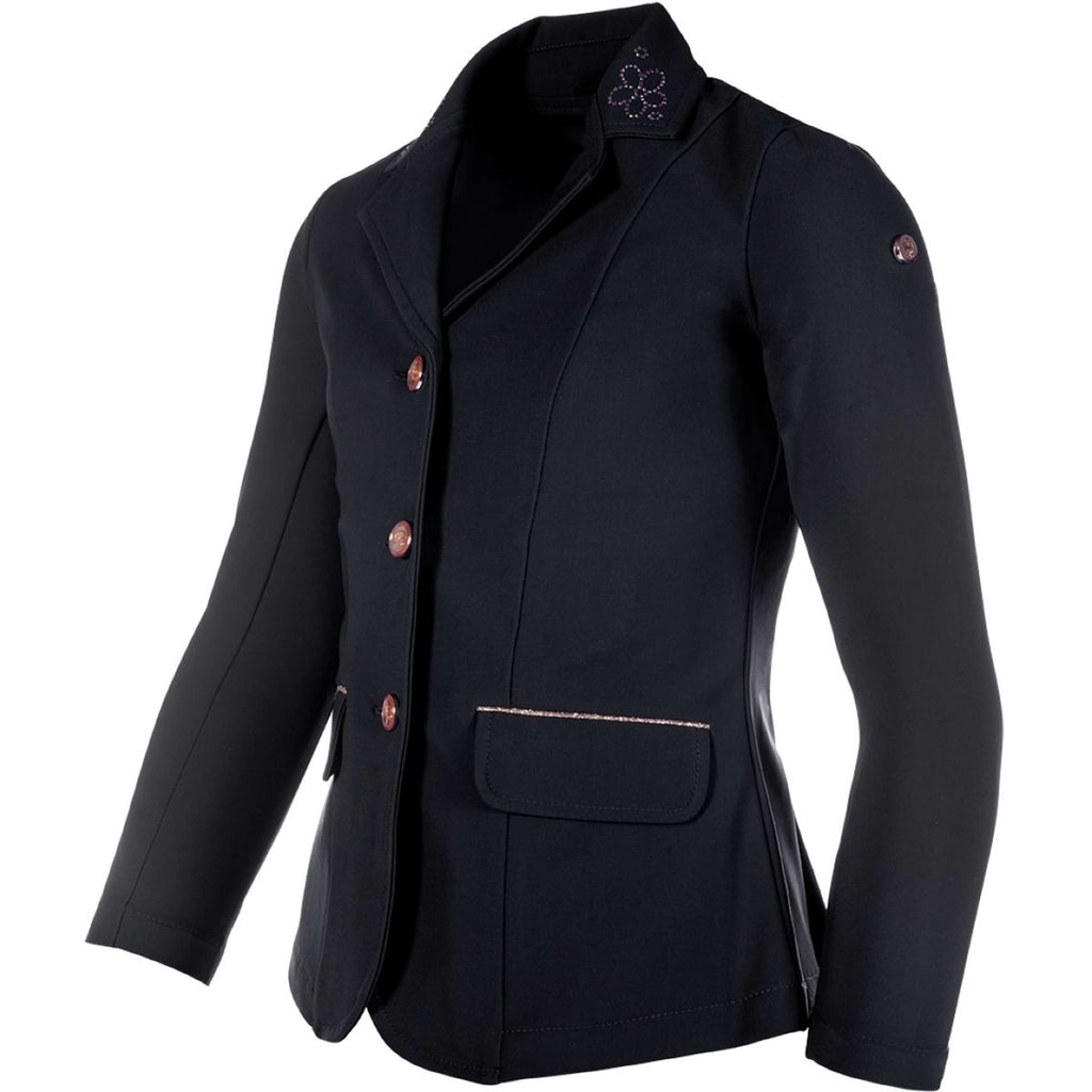 HKM Chaqueta de Competición Flora Niños Negro