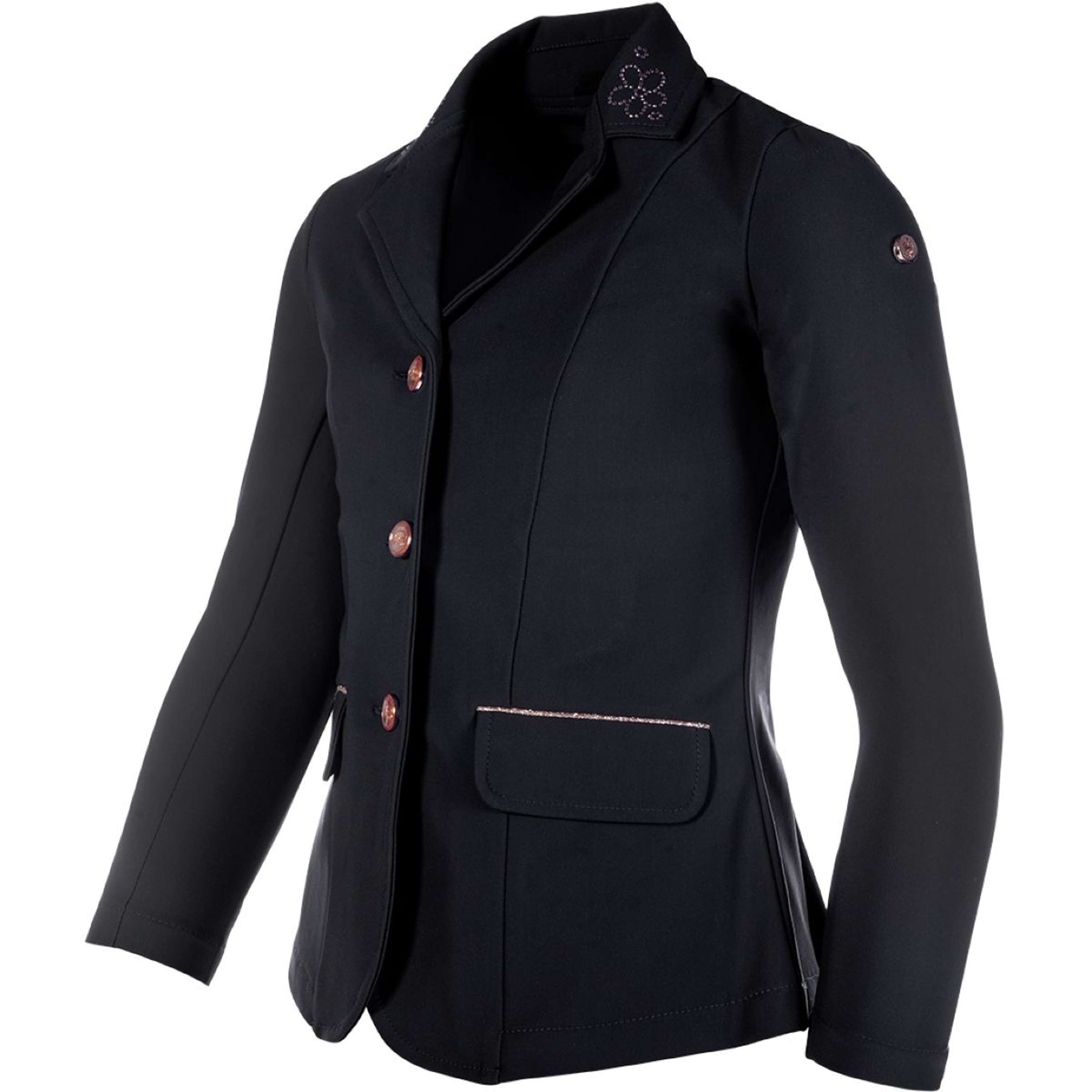 HKM Chaqueta de Competición Flora Niños Negro