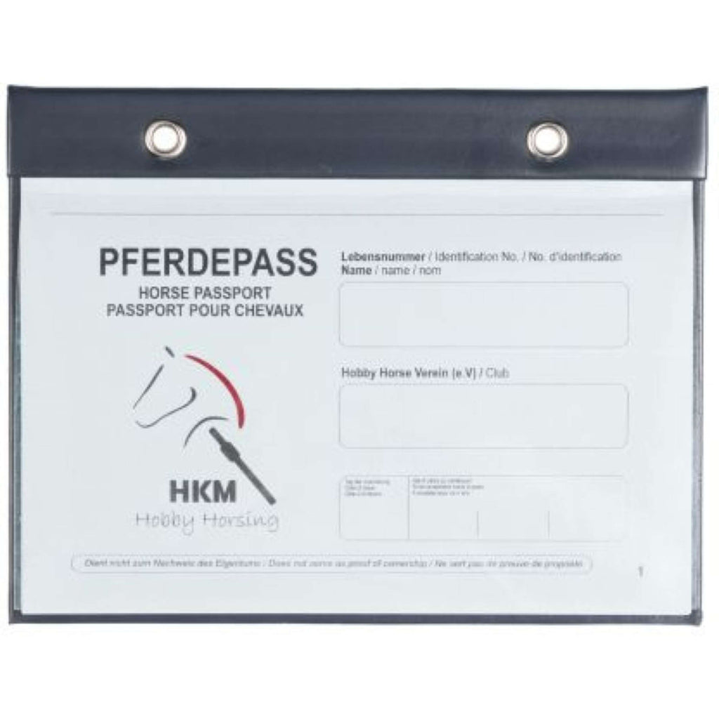 HKM Hobby Horsing Portapasaporte Azul oscuro