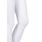 HKM Legging de Equitación Lisa Full Grip Blanco