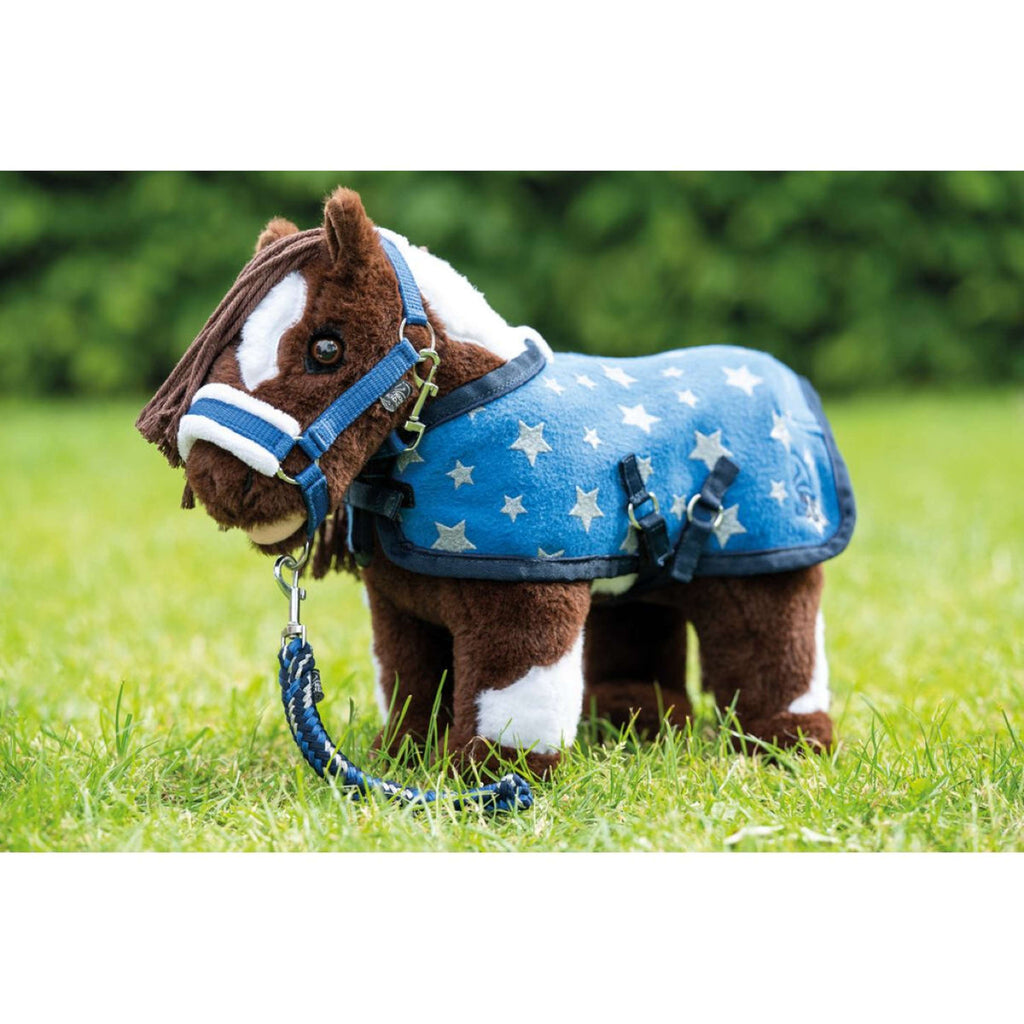 HKM Poni de Peluche Starterset Azul