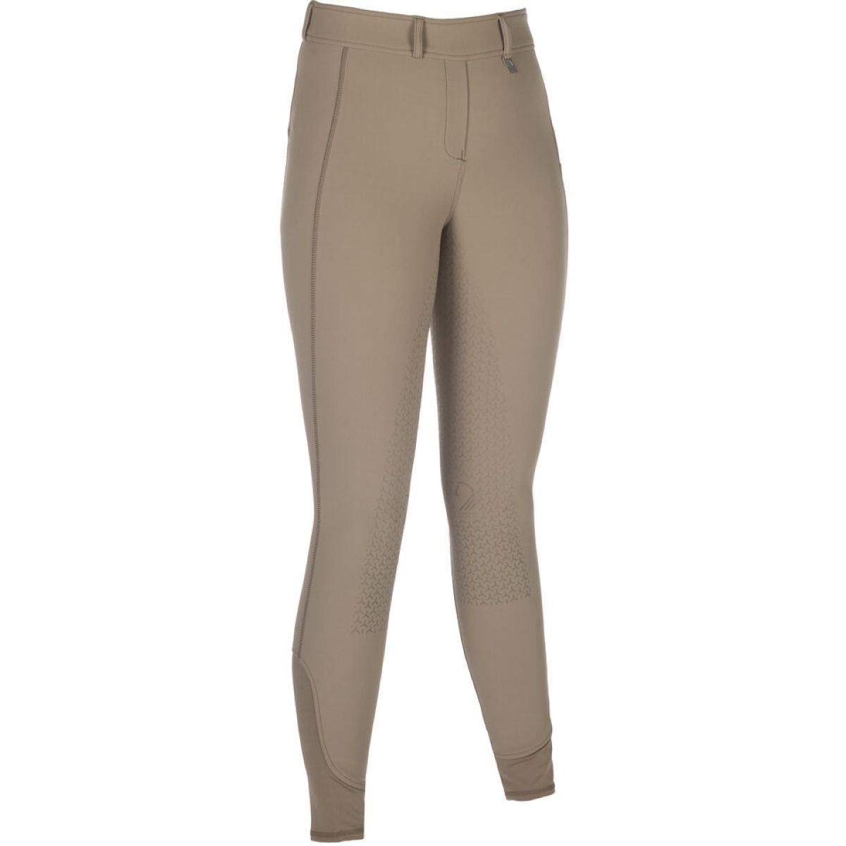 HKM Legging de Equitación Amalfi Full Grip Taupe